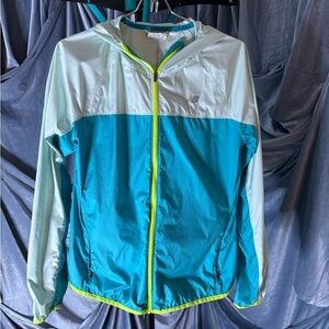 New Balance blue windbreaker size medium